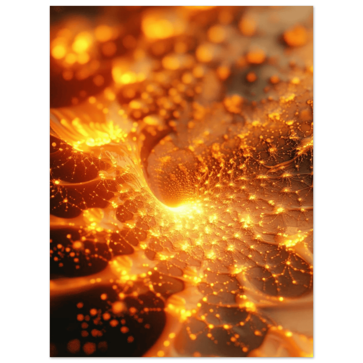 Ember Genesis A volatile burst of molten gold 6 - Shop Ai Art WebShop - Digital Art online Store