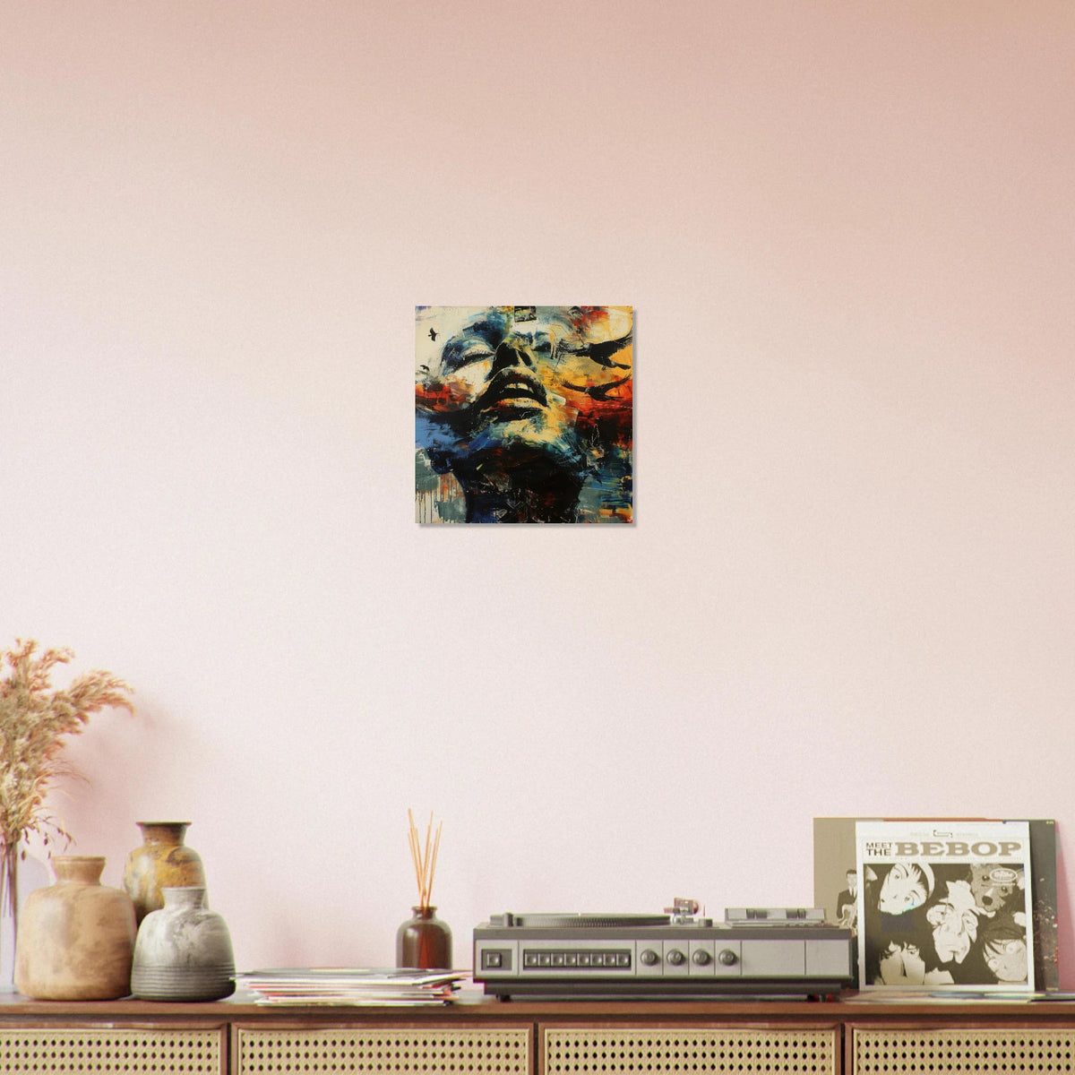 Expresionism man ruling the world according to a 4 - Shop Ai Art WebShop - Digital Art online Store