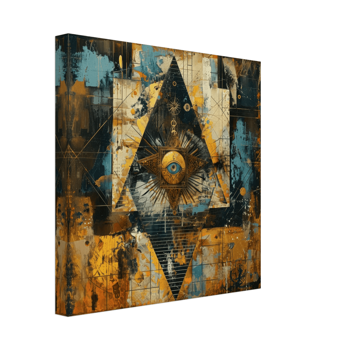 Eye of horus abstract style 2 - Shop Ai Art WebShop - Digital Art online Store