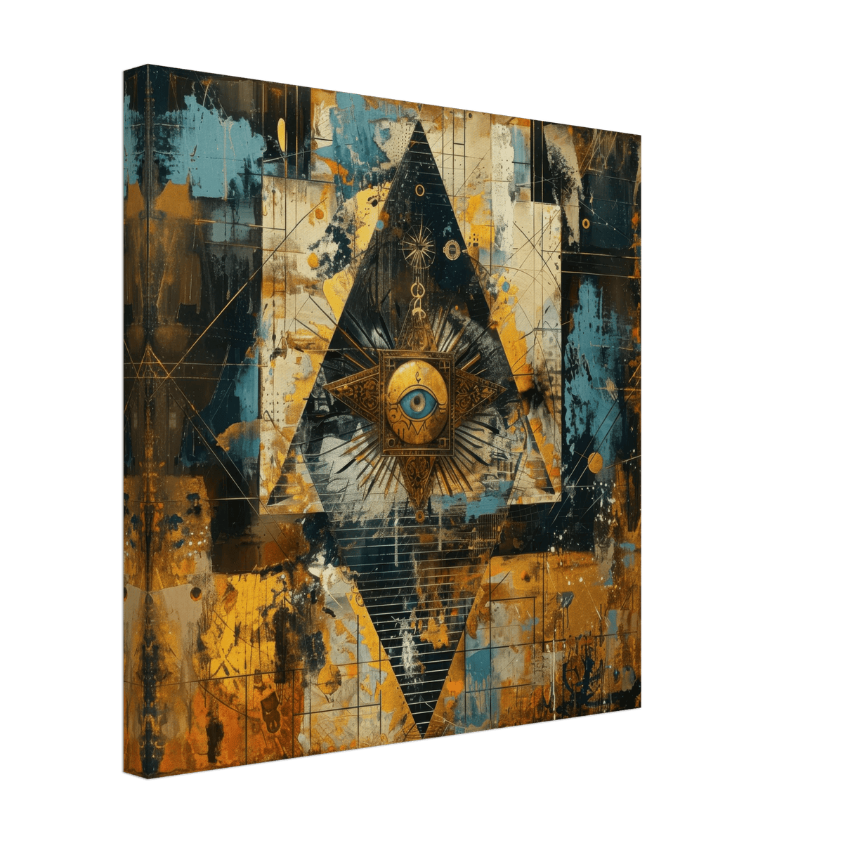 Eye of horus abstract style 2 - Shop Ai Art WebShop - Digital Art online Store