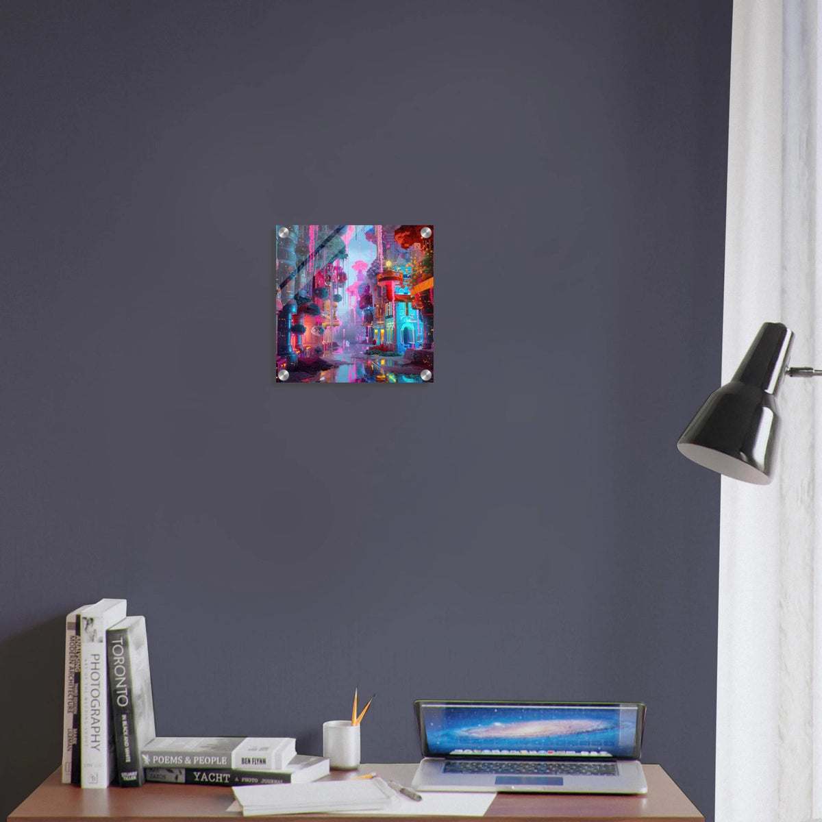 Fluorescent Fantasy World 5 - Shop Ai Art WebShop - Digital Art online Store