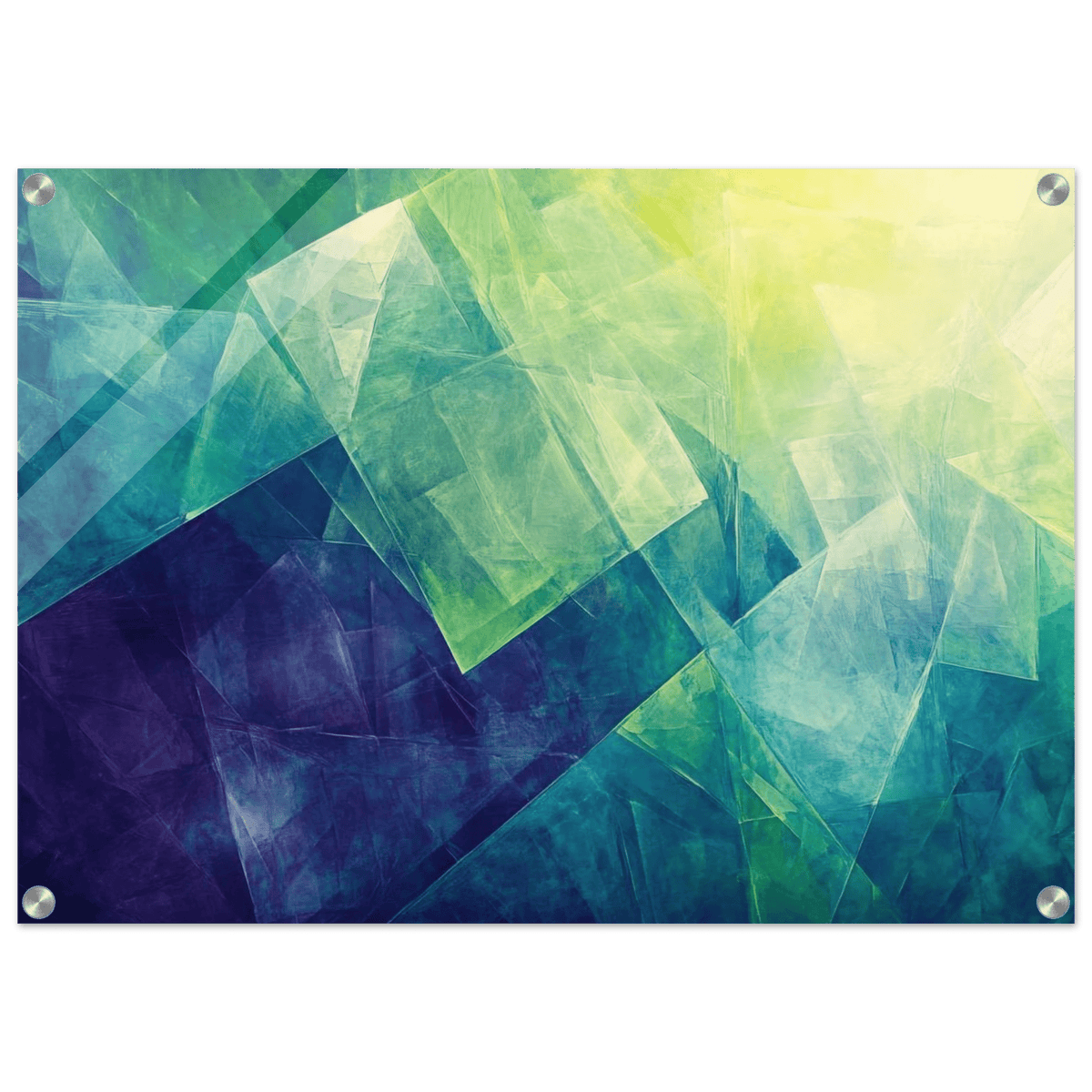 Fractured Realities Shattered geometric patterns - Shop Ai Art WebShop - Digital Art online Store