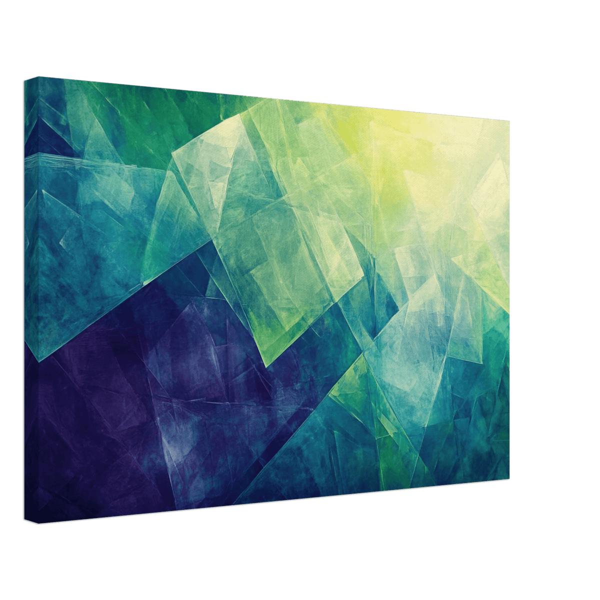 Fractured Realities Shattered geometric patterns - Shop Ai Art WebShop - Digital Art online Store