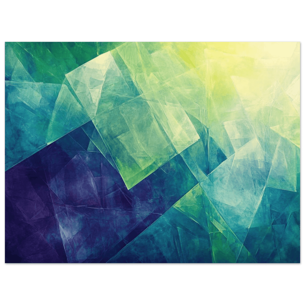 Fractured Realities Shattered geometric patterns - Shop Ai Art WebShop - Digital Art online Store