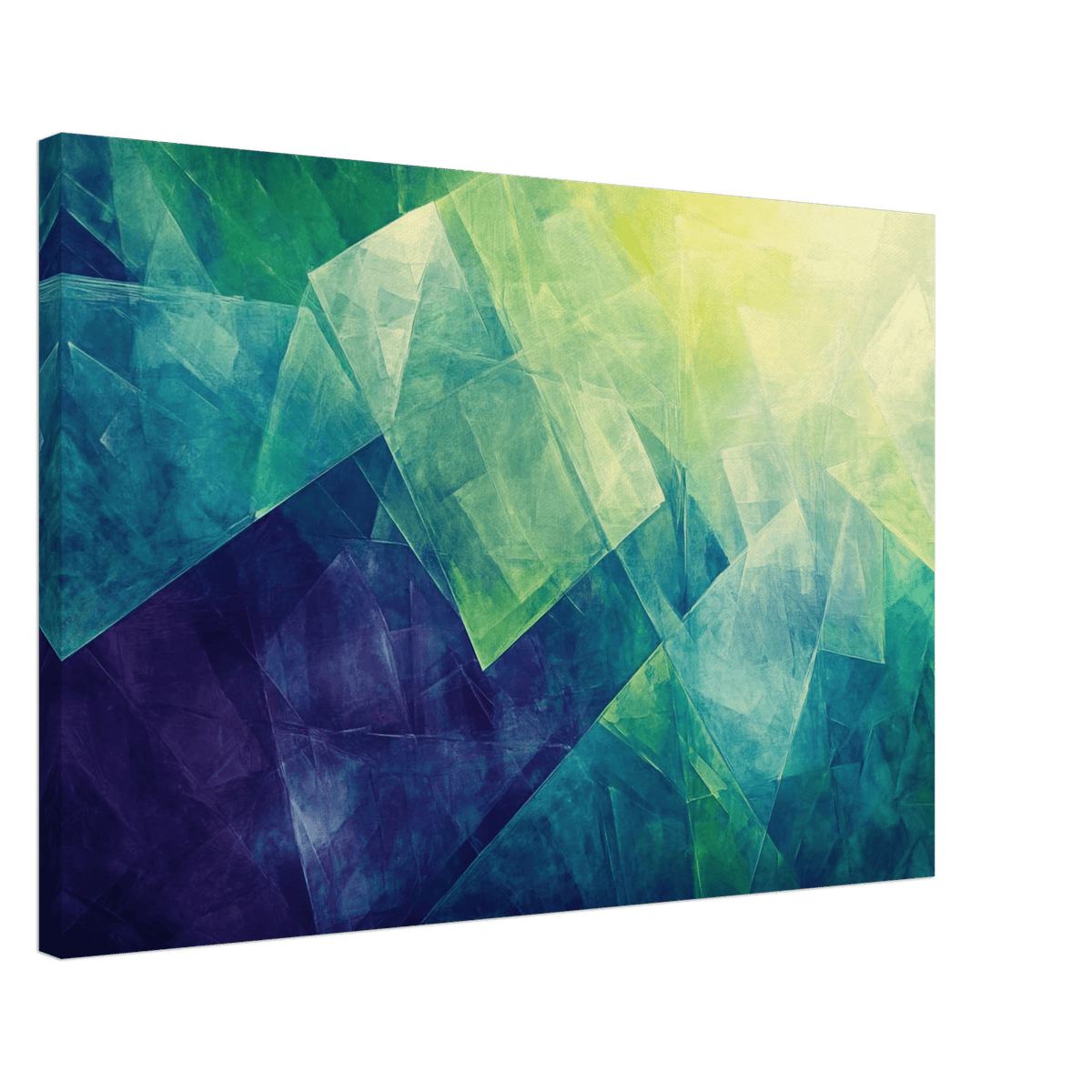 Fractured Realities Shattered geometric patterns - Shop Ai Art WebShop - Digital Art online Store