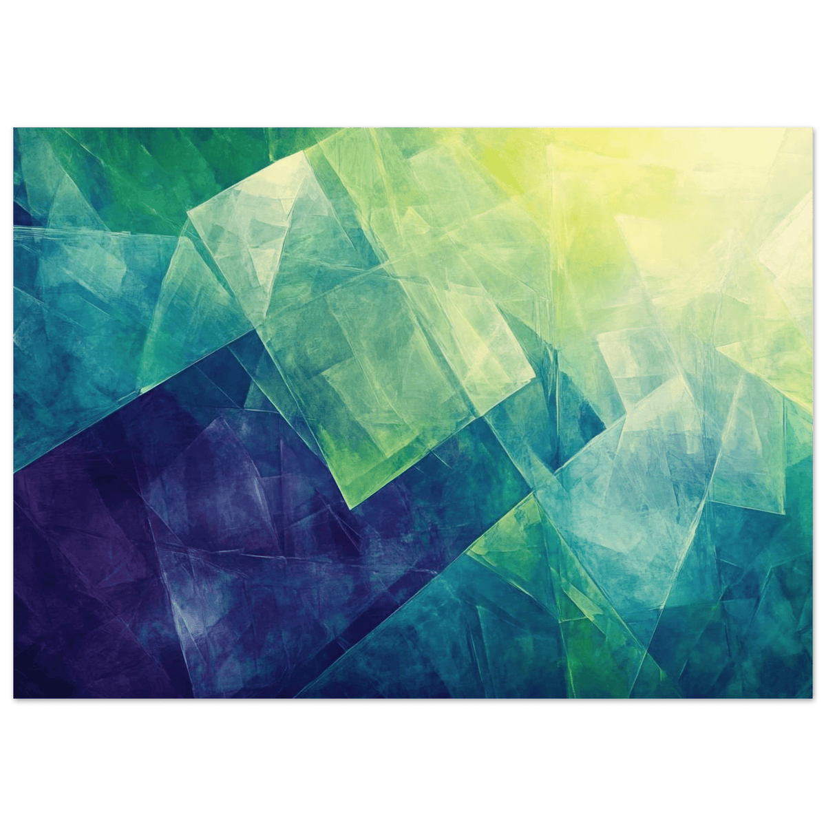 Fractured Realities Shattered geometric patterns - Shop Ai Art WebShop - Digital Art online Store
