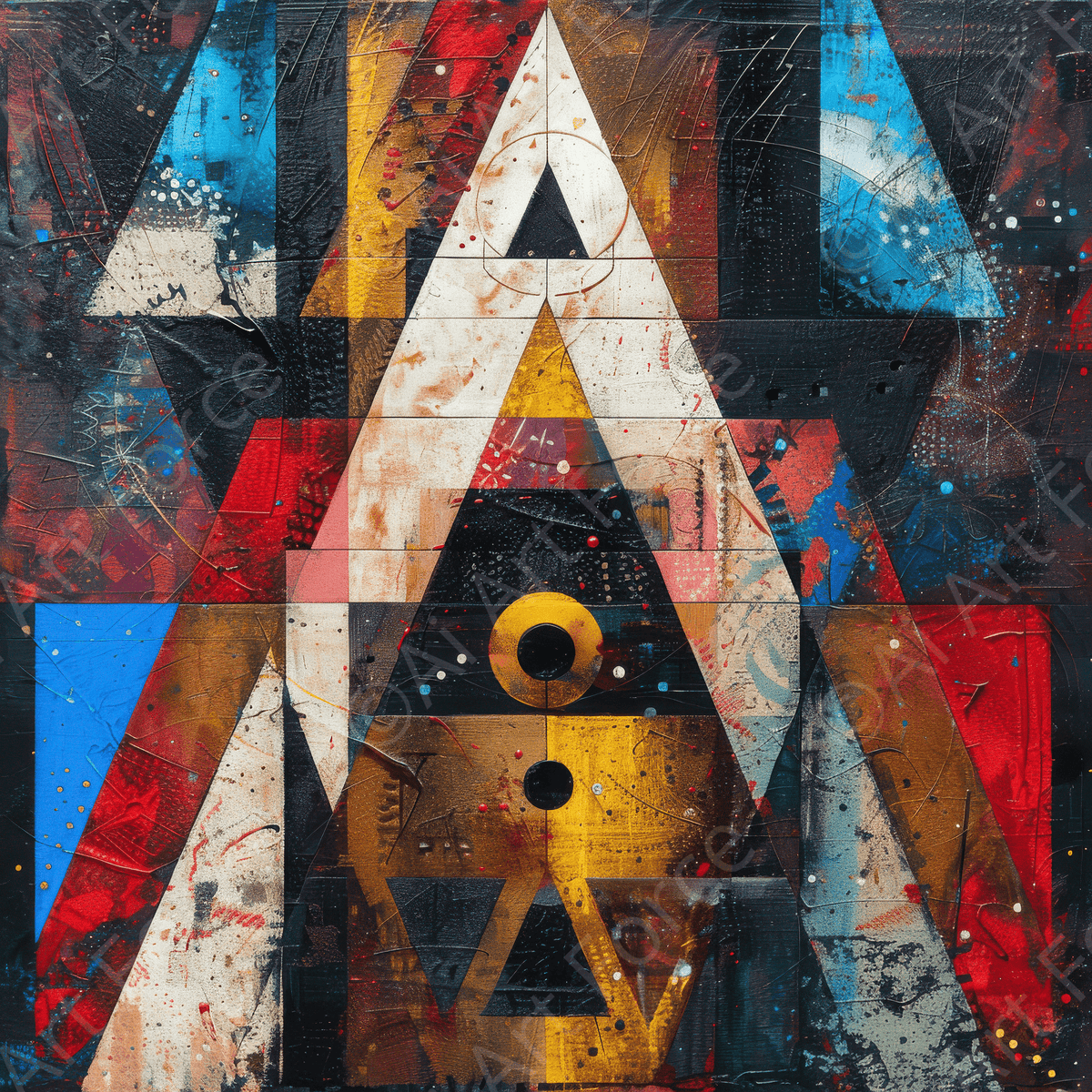 Free your mind abstract style 2 - Shop Ai Art WebShop - Digital Art online Store