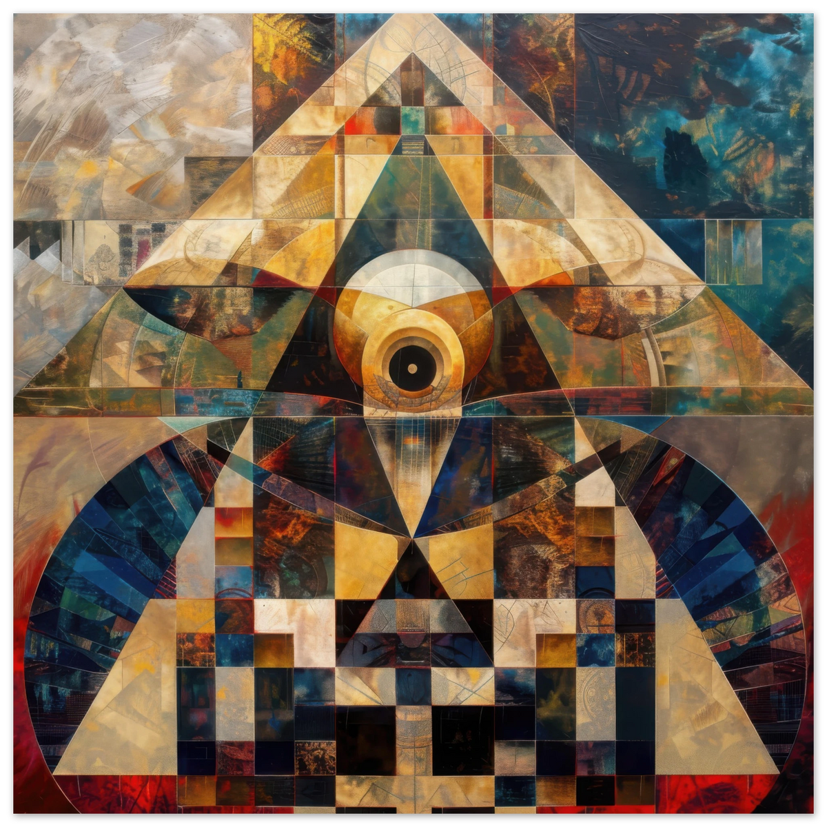 Free your mind abstract style 4 - Shop Ai Art WebShop - Digital Art online Store