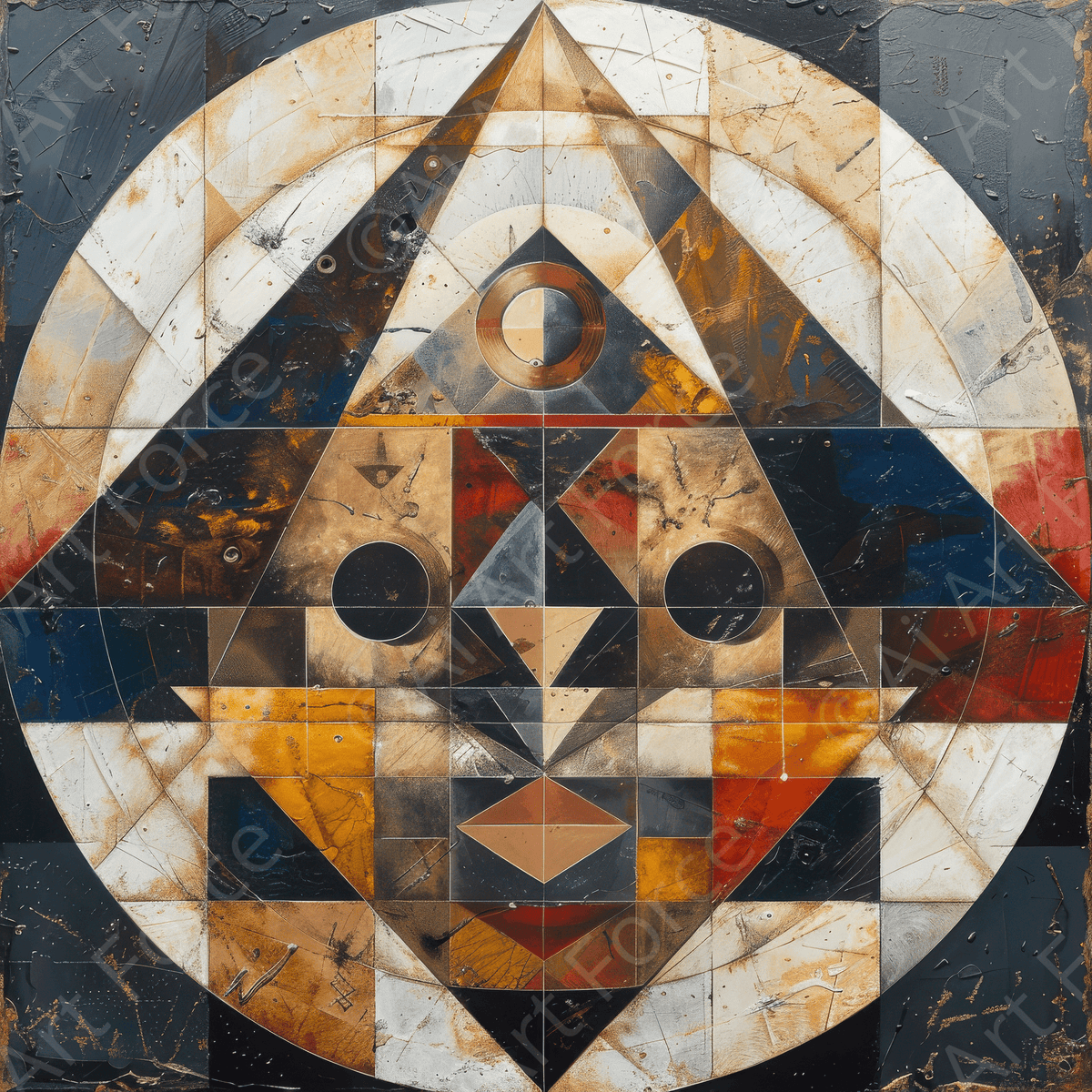 Free your mind abstract style 5 - Shop Ai Art WebShop - Digital Art online Store