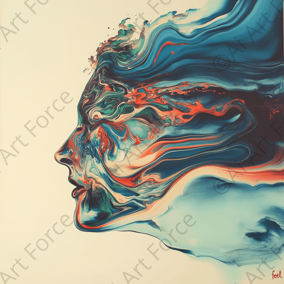 Future Human Art 10 - Shop Ai Art WebShop - Digital Art online Store
