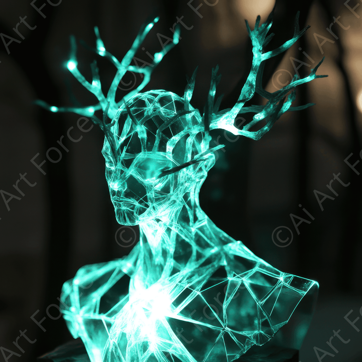 Future Human Art 15 - Shop Ai Art WebShop - Digital Art online Store