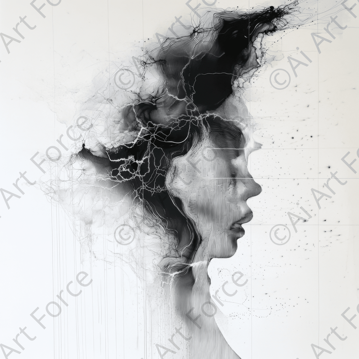 Future Human Art 8 - Shop Ai Art WebShop - Digital Art online Store