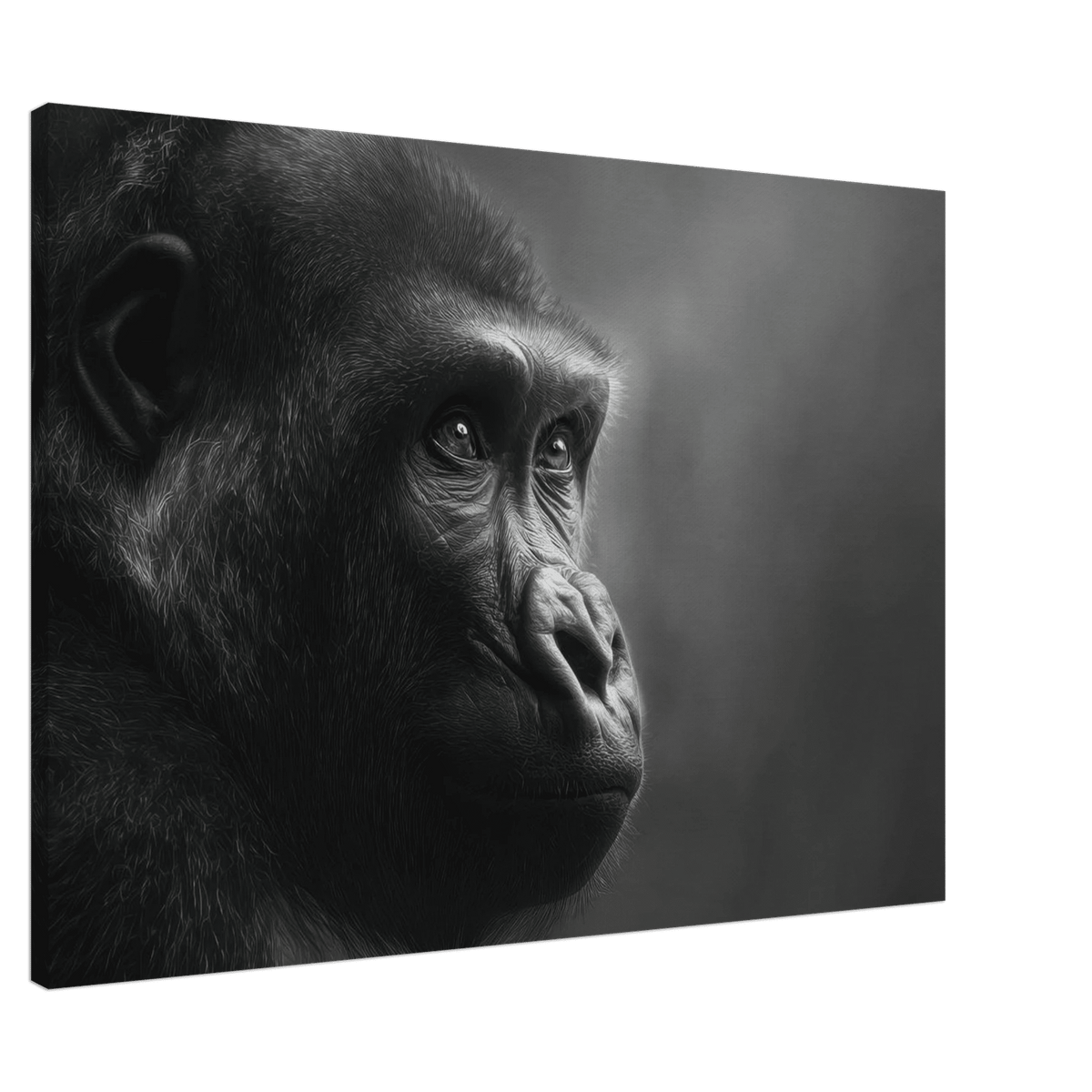 Gorilla Head 2 - Shop Ai Art WebShop - Digital Art online Store