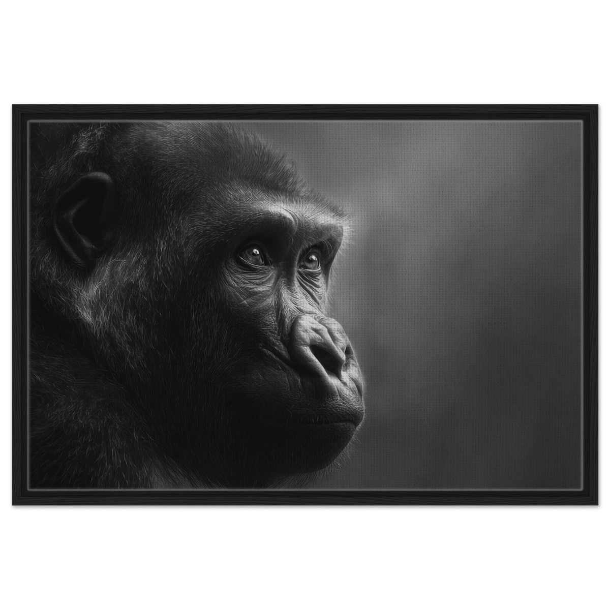 Gorilla Head 2 - Shop Ai Art WebShop - Digital Art online Store