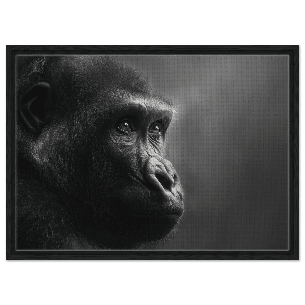 Gorilla Head 2 - Shop Ai Art WebShop - Digital Art online Store