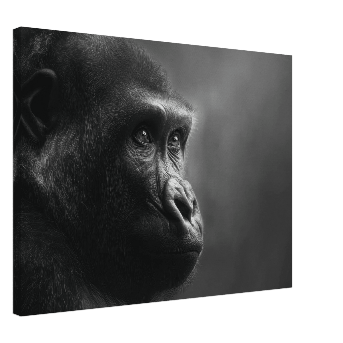 Gorilla Head 2 - Shop Ai Art WebShop - Digital Art online Store