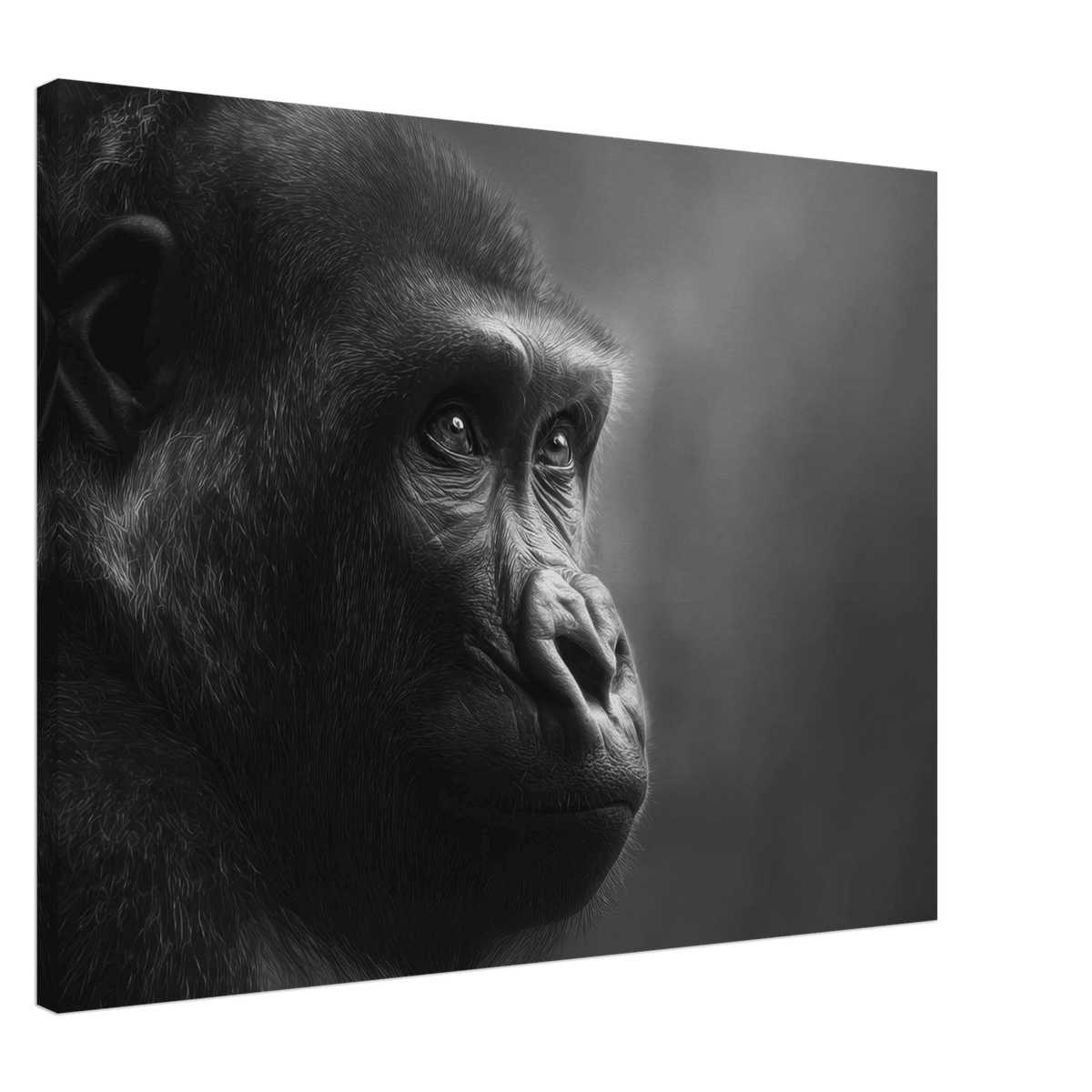 Gorilla Head 2 - Shop Ai Art WebShop - Digital Art online Store