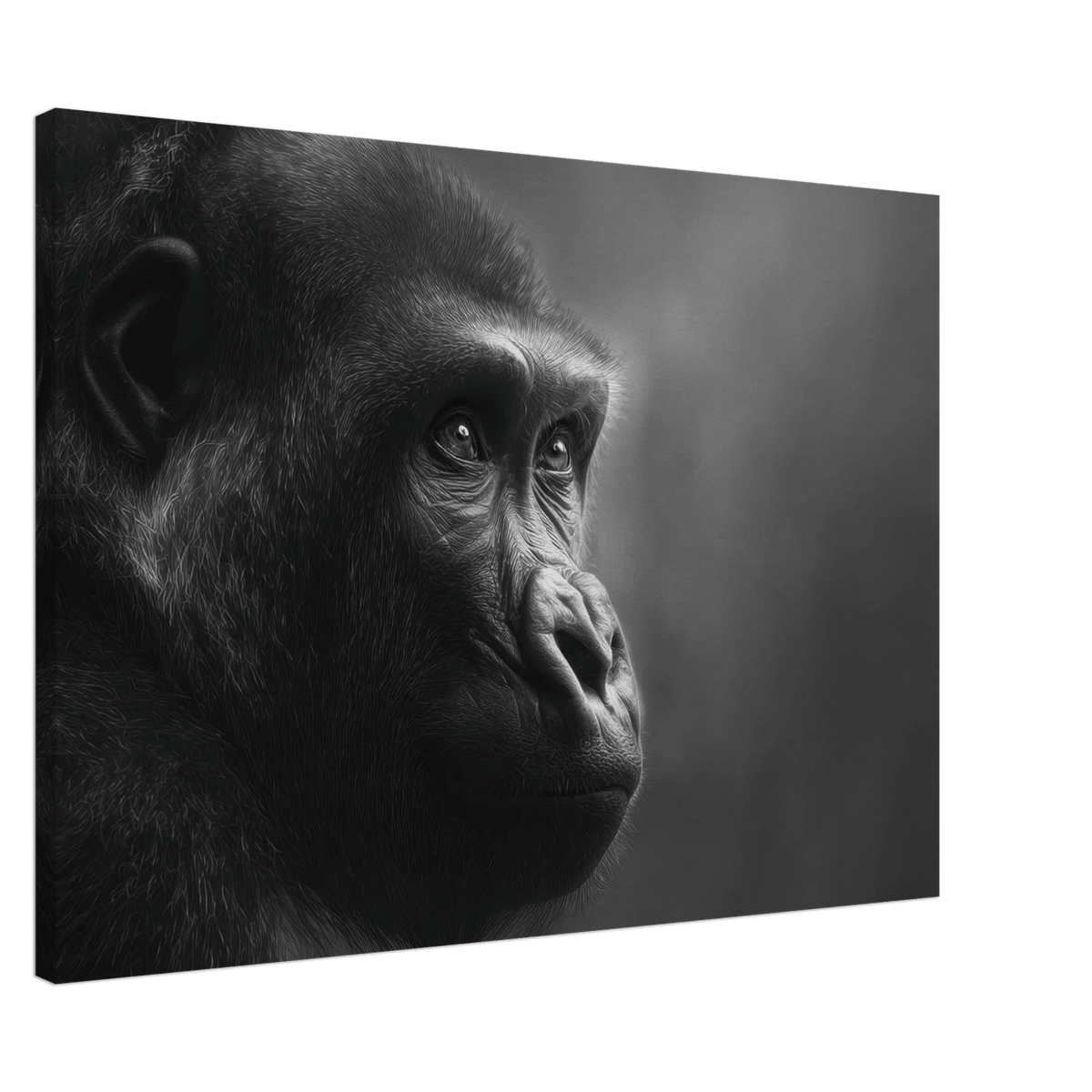 Gorilla Head 2 - Shop Ai Art WebShop - Digital Art online Store