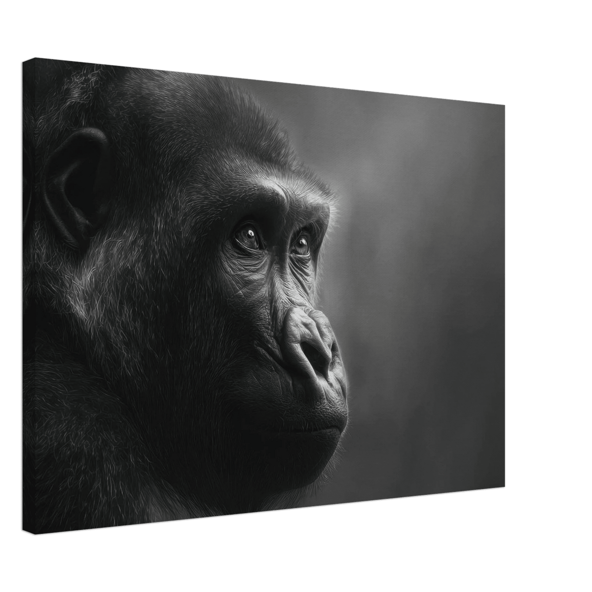 Gorilla Head 2 - Shop Ai Art WebShop - Digital Art online Store