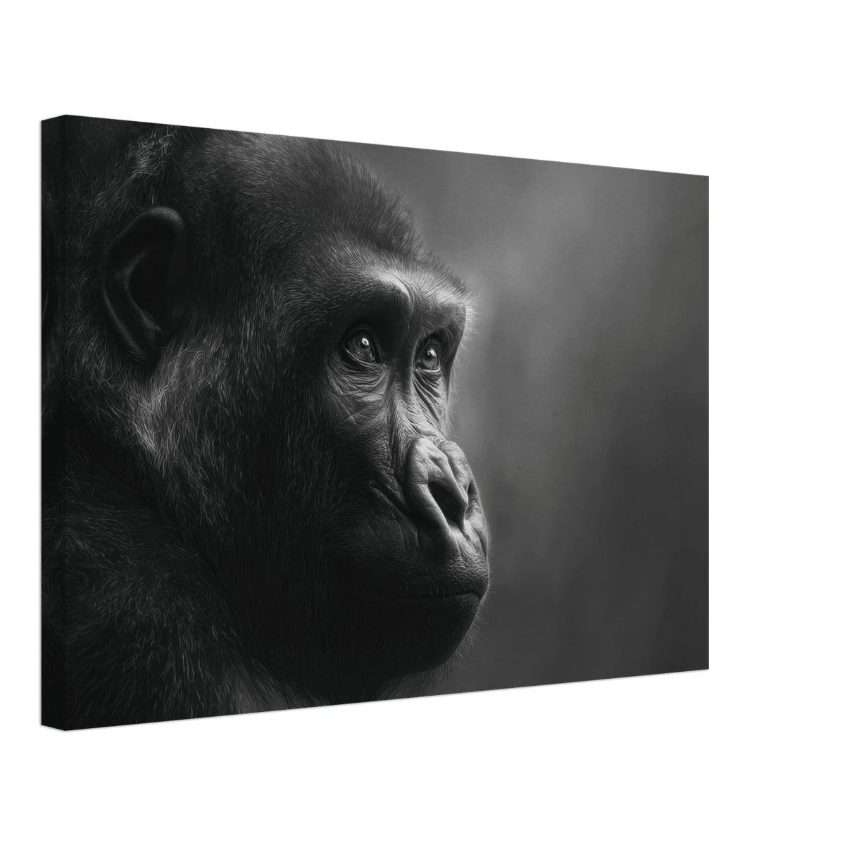 Gorilla Head 2 - Shop Ai Art WebShop - Digital Art online Store