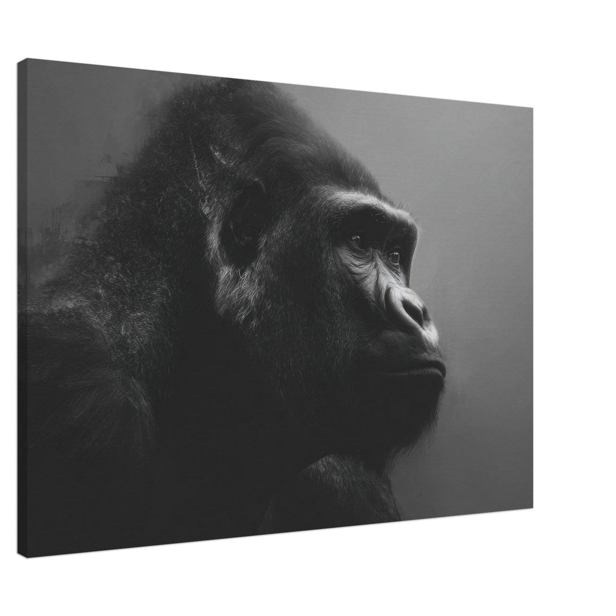 Gorilla Head 3 - Shop Ai Art WebShop - Digital Art online Store