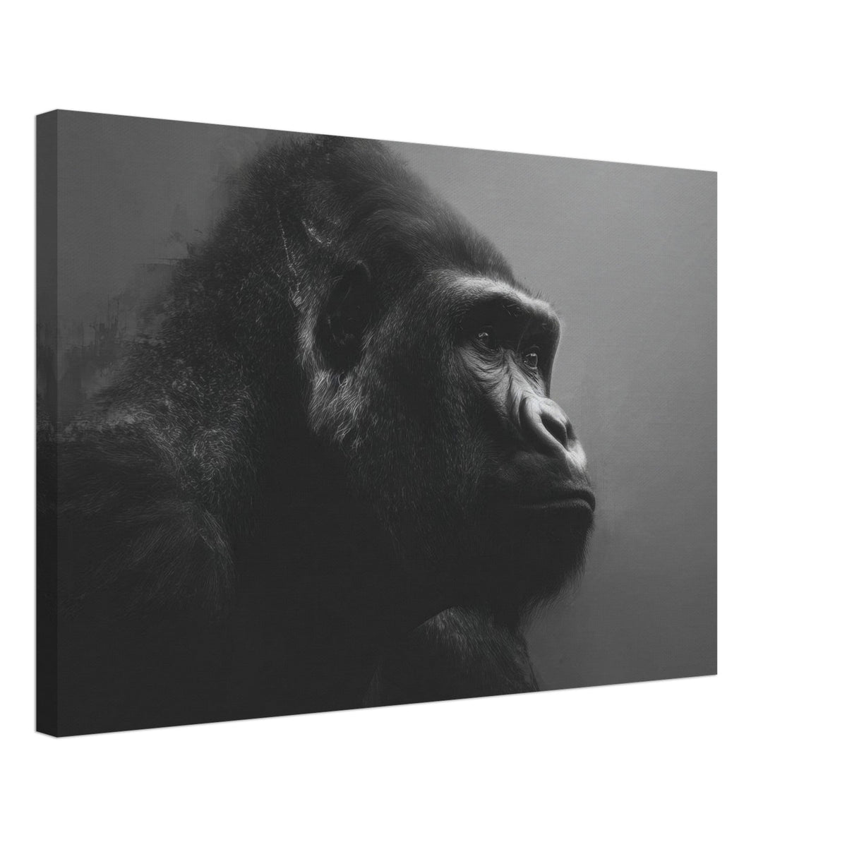 Gorilla Head 3 - Shop Ai Art WebShop - Digital Art online Store