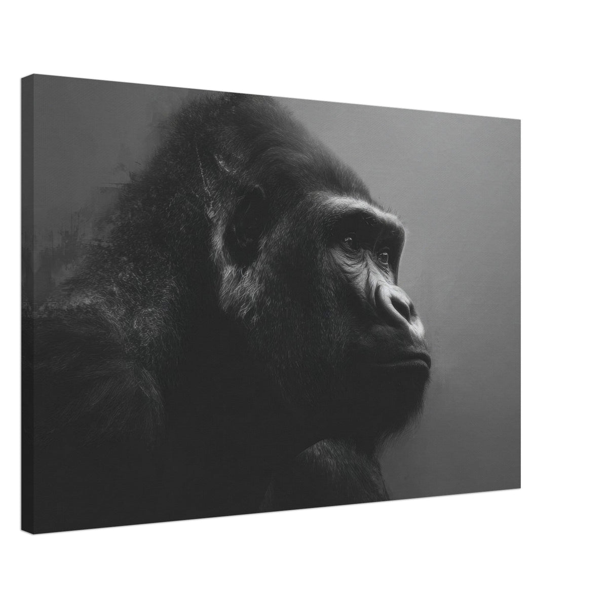 Gorilla Head 3 - Shop Ai Art WebShop - Digital Art online Store