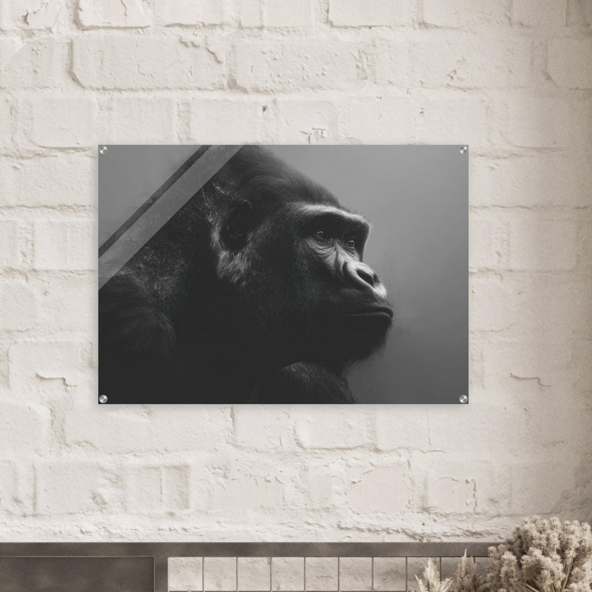 Gorilla Head 3 - Shop Ai Art WebShop - Digital Art online Store