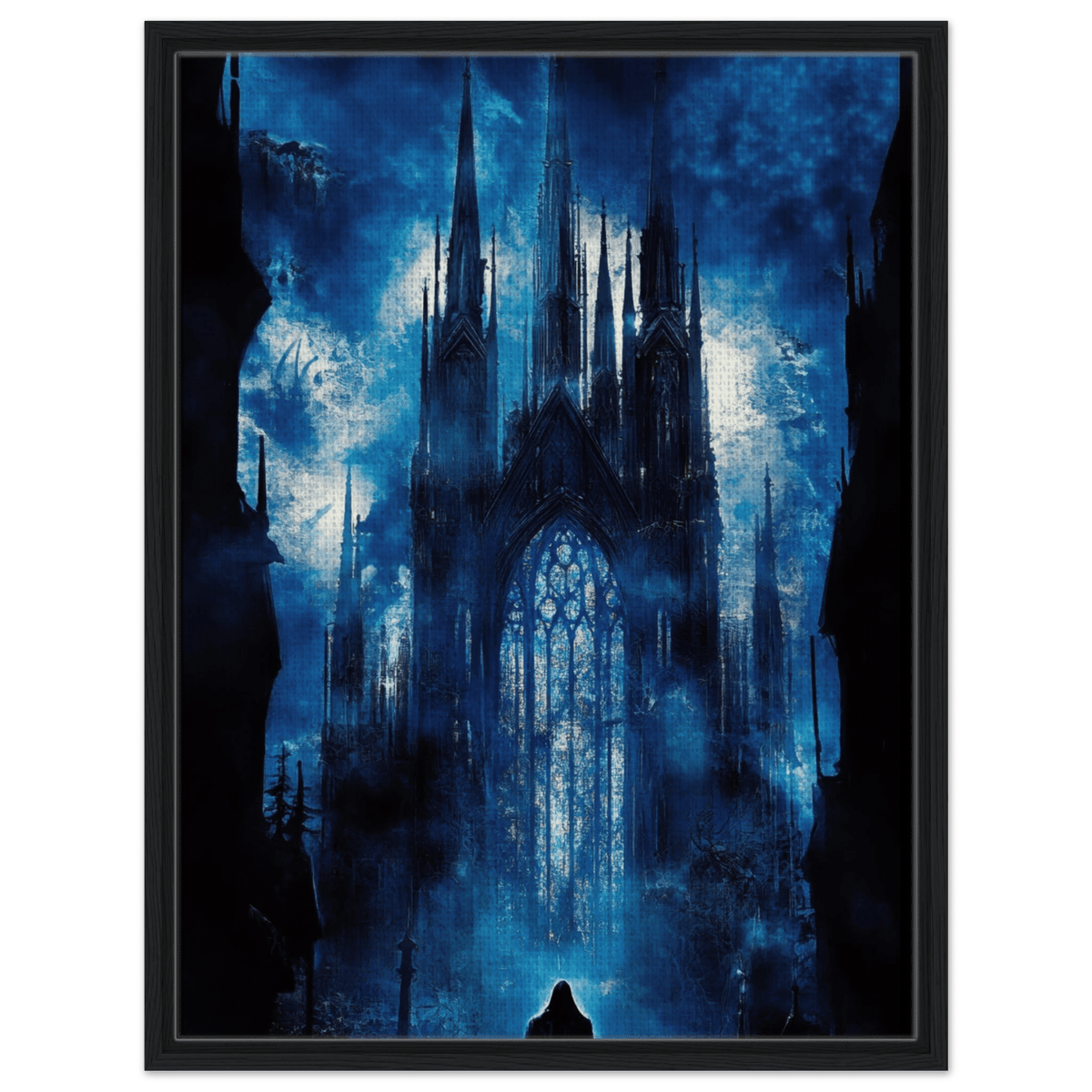Gothic Cathedral of Lost Magic A haunting Gothic - Shop Ai Art WebShop - Digital Art online Store