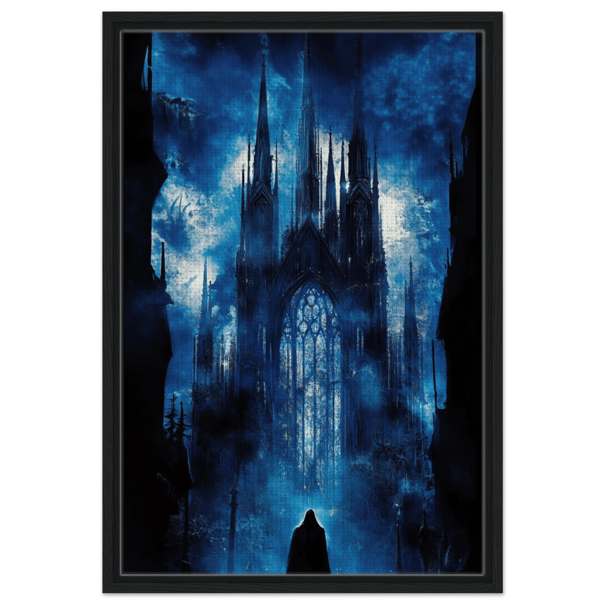 Gothic Cathedral of Lost Magic A haunting Gothic - Shop Ai Art WebShop - Digital Art online Store