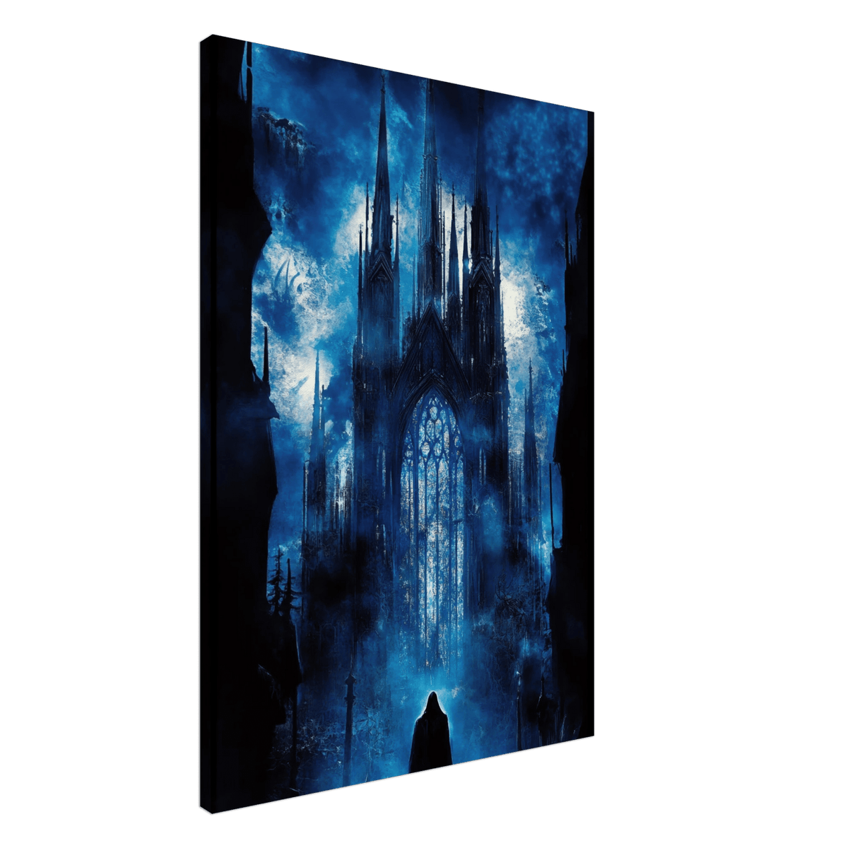 Gothic Cathedral of Lost Magic A haunting Gothic - Shop Ai Art WebShop - Digital Art online Store