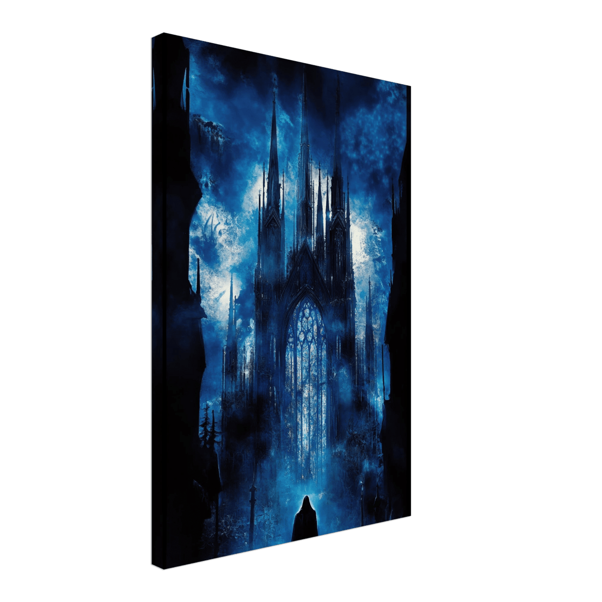Gothic Cathedral of Lost Magic A haunting Gothic - Shop Ai Art WebShop - Digital Art online Store