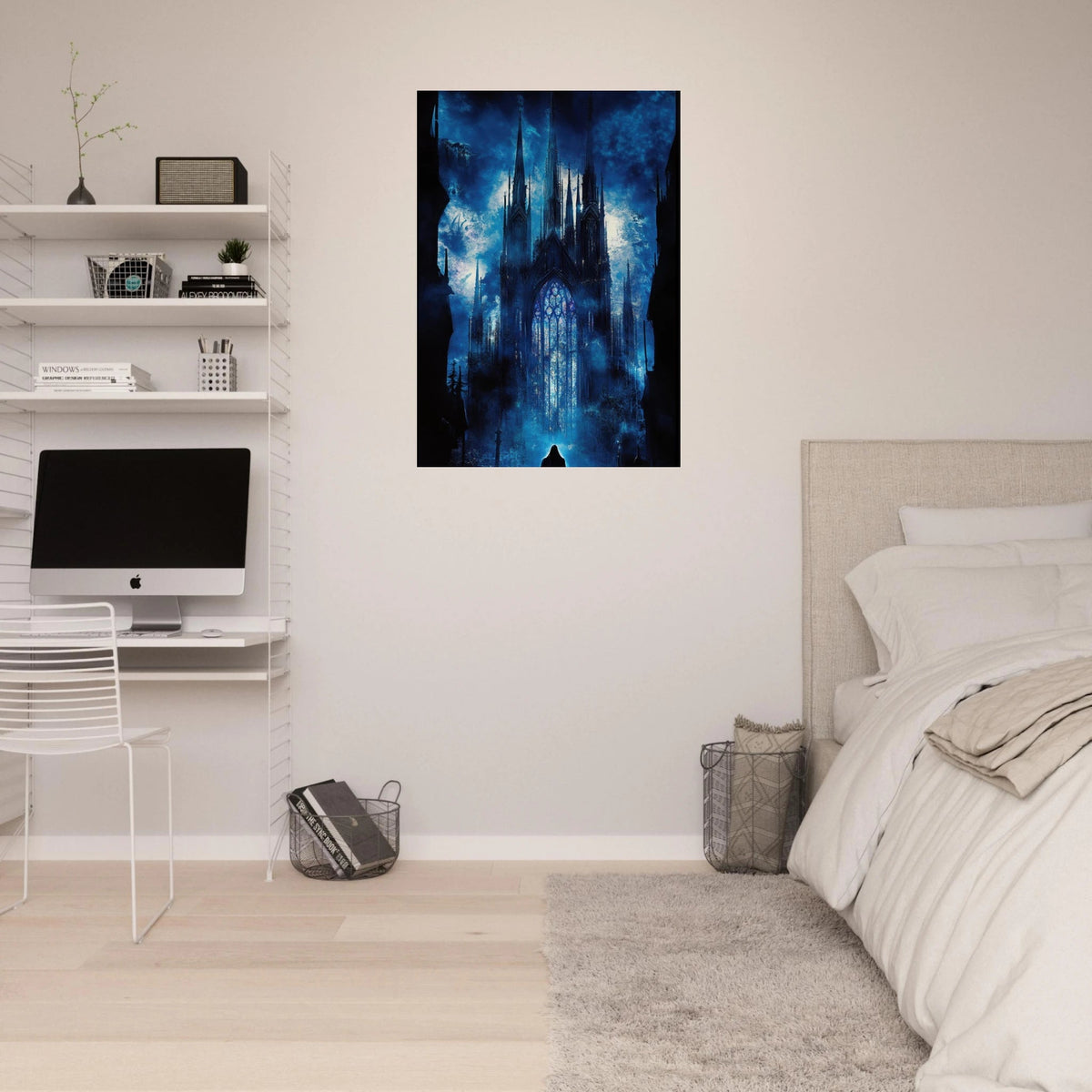Gothic Cathedral of Lost Magic A haunting Gothic - Shop Ai Art WebShop - Digital Art online Store