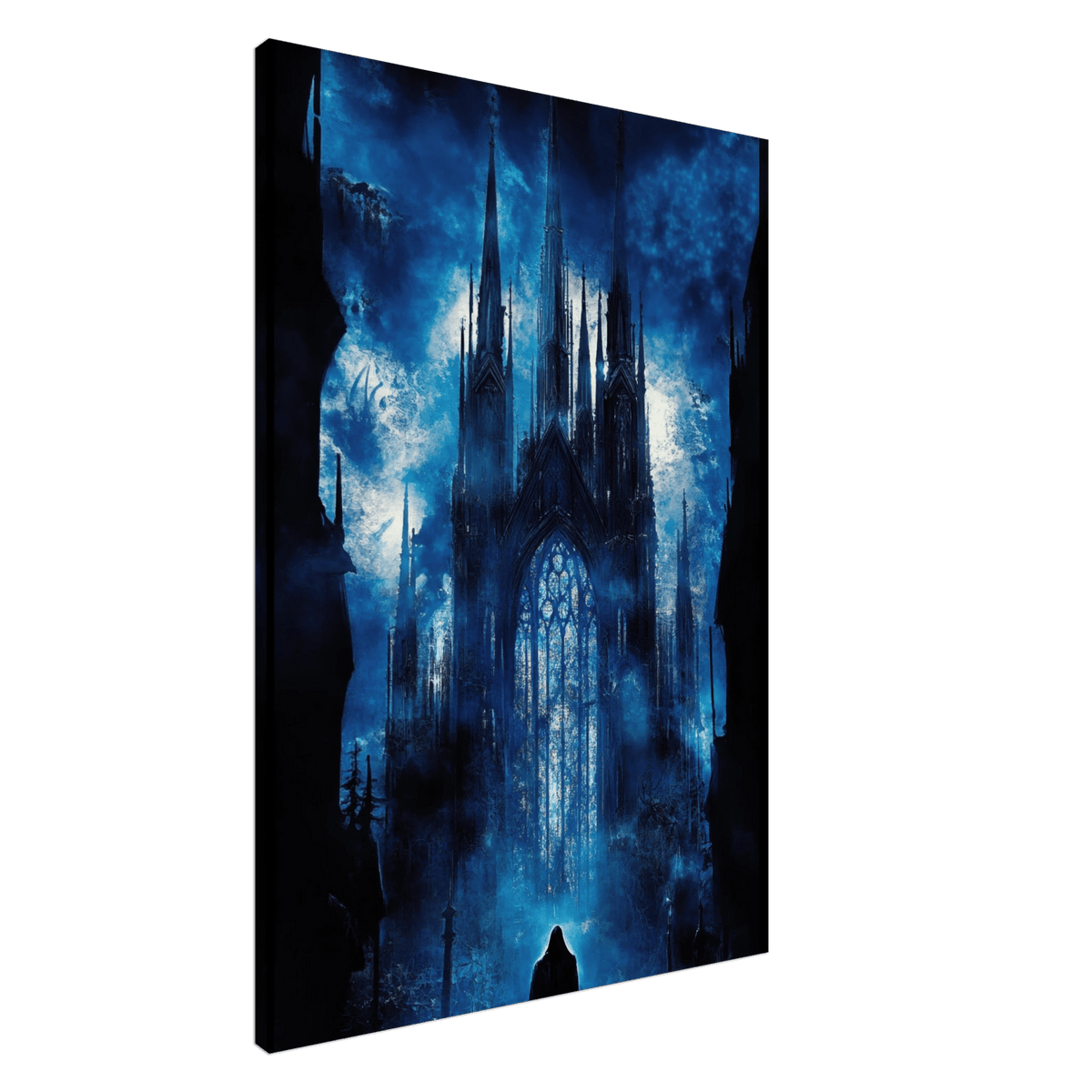 Gothic Cathedral of Lost Magic A haunting Gothic - Shop Ai Art WebShop - Digital Art online Store