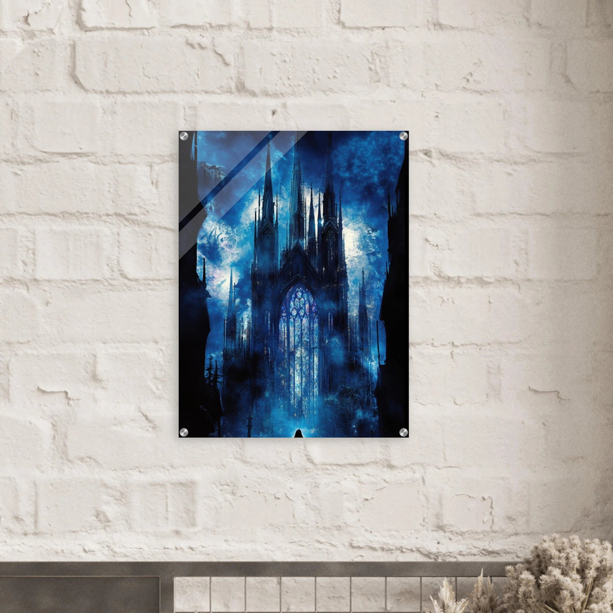 Gothic Cathedral of Lost Magic A haunting Gothic - Shop Ai Art WebShop - Digital Art online Store