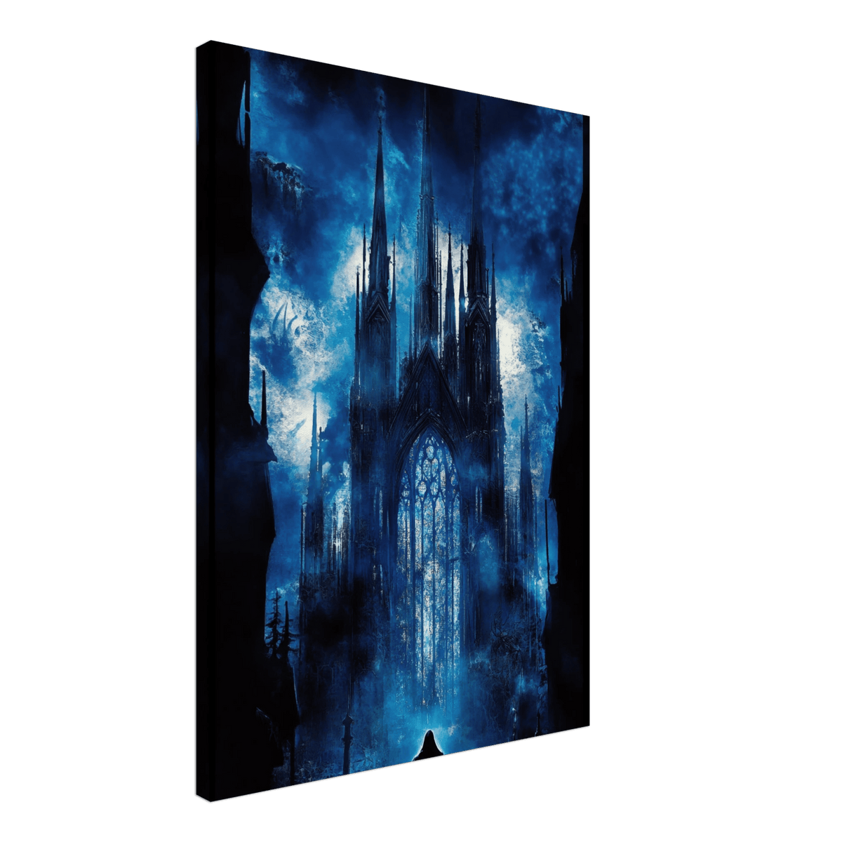 Gothic Cathedral of Lost Magic A haunting Gothic - Shop Ai Art WebShop - Digital Art online Store