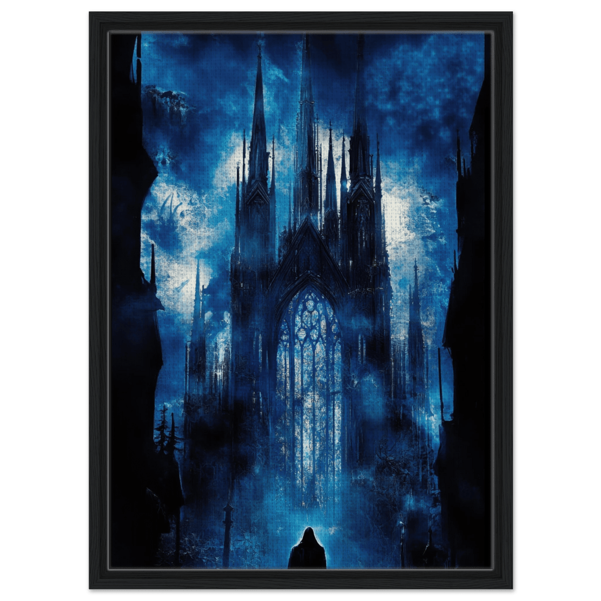 Gothic Cathedral of Lost Magic A haunting Gothic - Shop Ai Art WebShop - Digital Art online Store