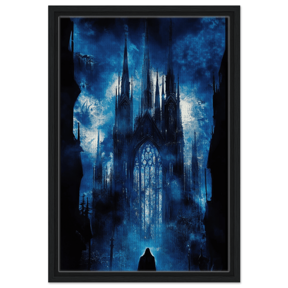 Gothic Cathedral of Lost Magic A haunting Gothic - Shop Ai Art WebShop - Digital Art online Store
