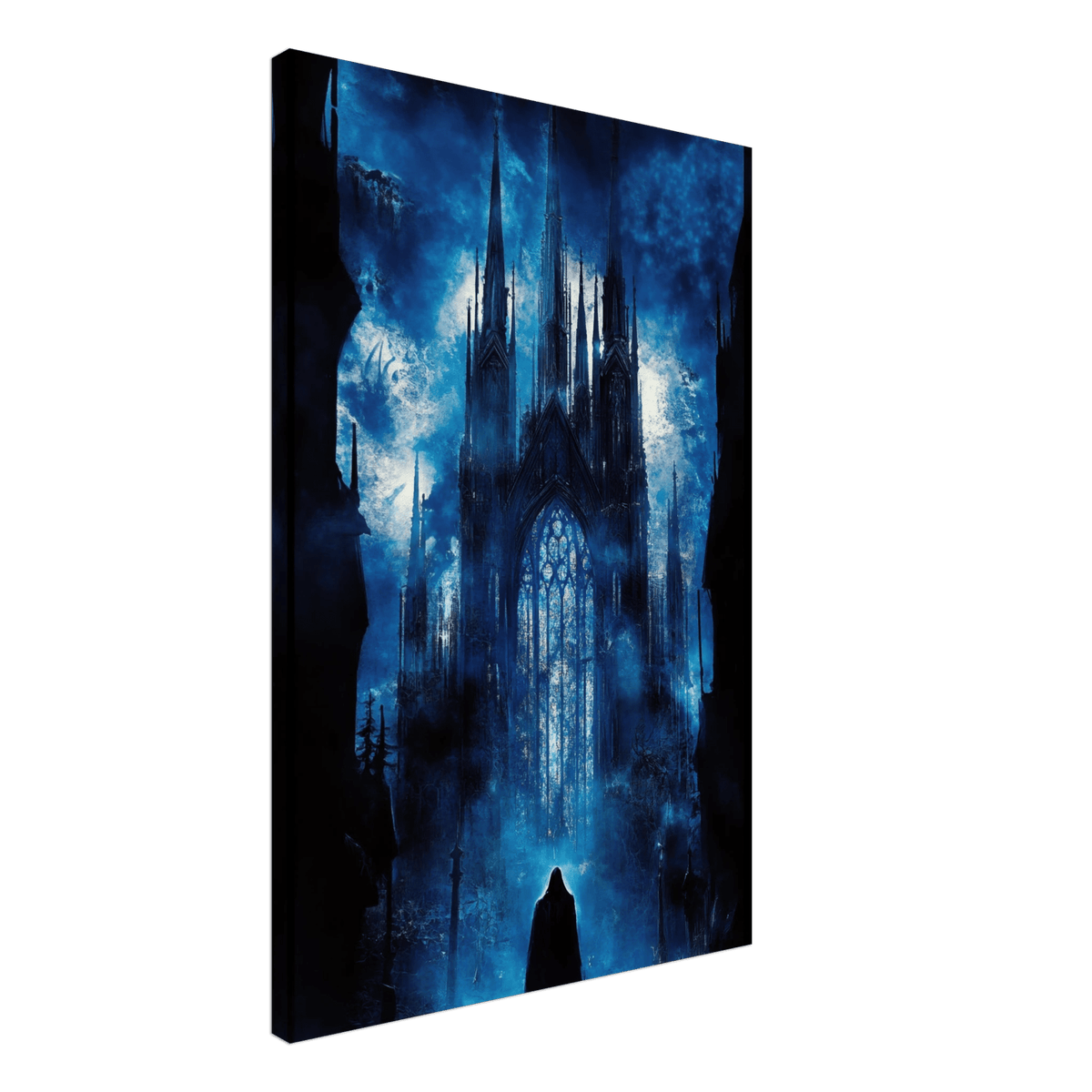 Gothic Cathedral of Lost Magic A haunting Gothic - Shop Ai Art WebShop - Digital Art online Store