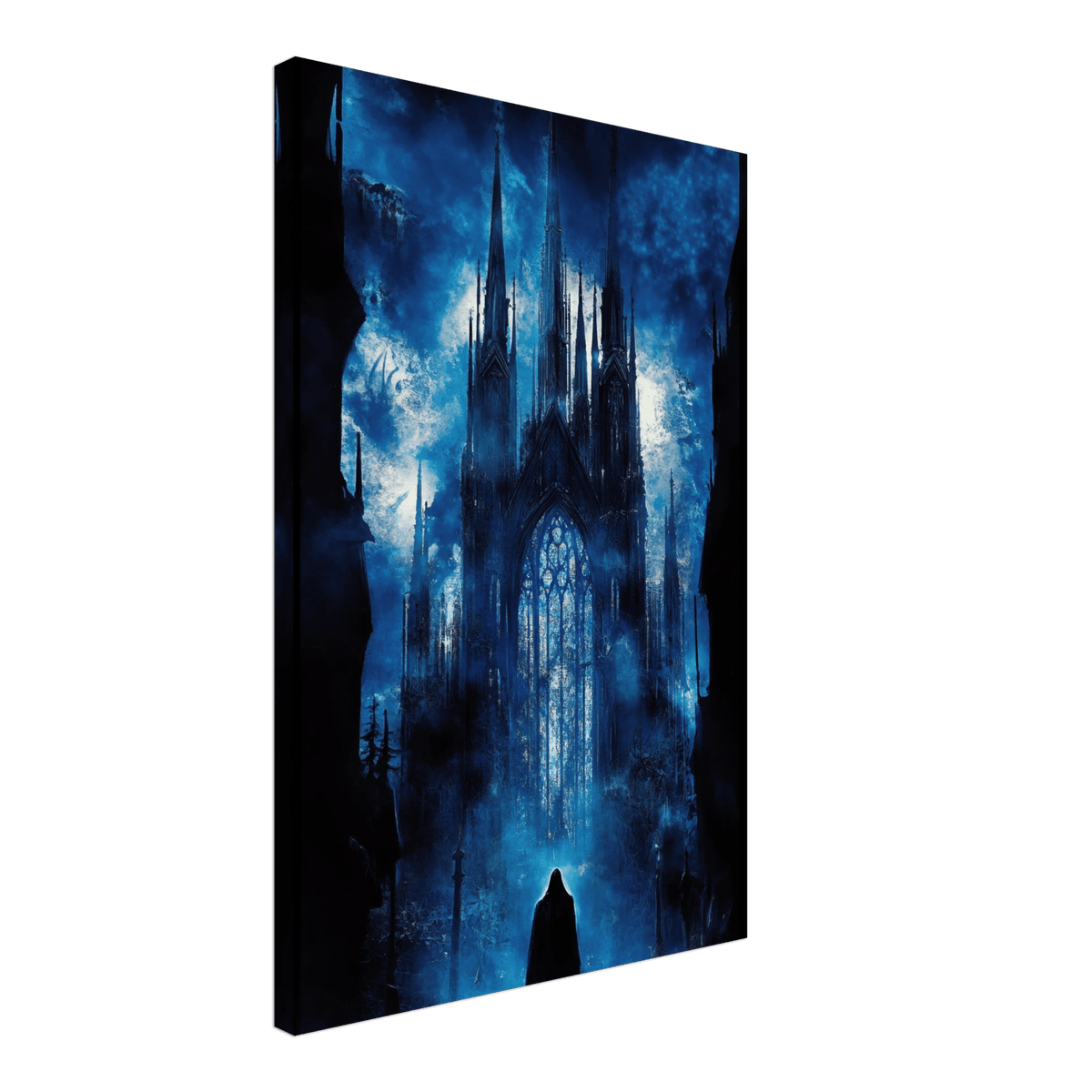 Gothic Cathedral of Lost Magic A haunting Gothic - Shop Ai Art WebShop - Digital Art online Store