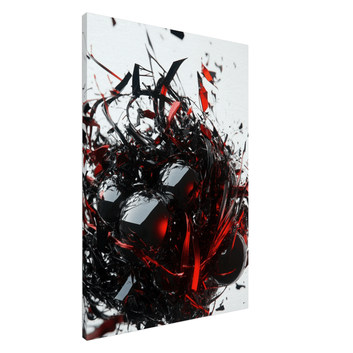 Gravitys Collapse A violent implosion of fragment 4 - Shop Ai Art WebShop - Digital Art online Store