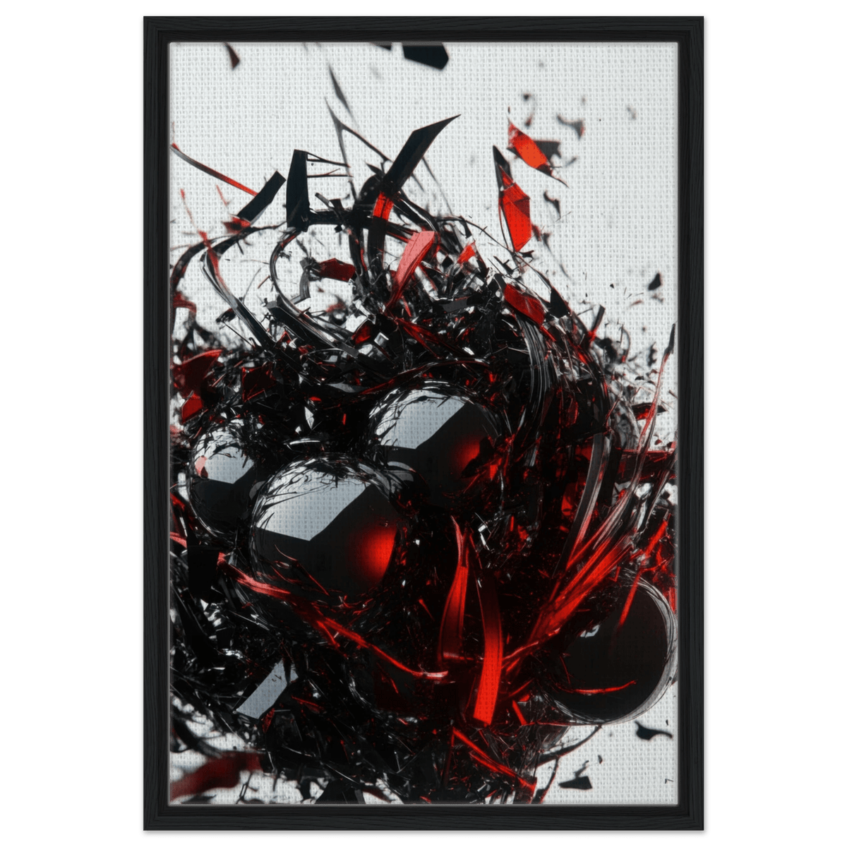 Gravitys Collapse A violent implosion of fragment 4 - Shop Ai Art WebShop - Digital Art online Store