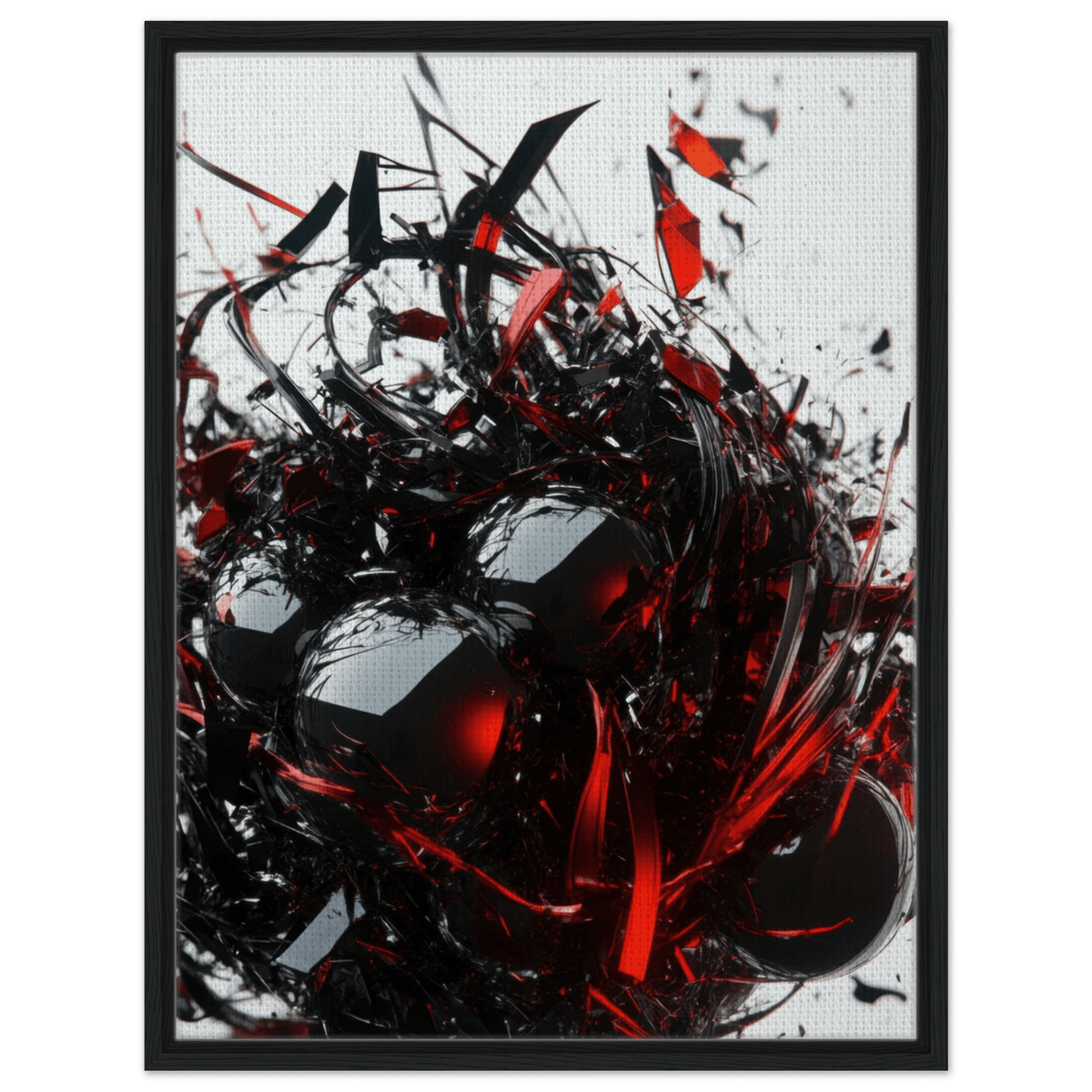 Gravitys Collapse A violent implosion of fragment 4 - Shop Ai Art WebShop - Digital Art online Store
