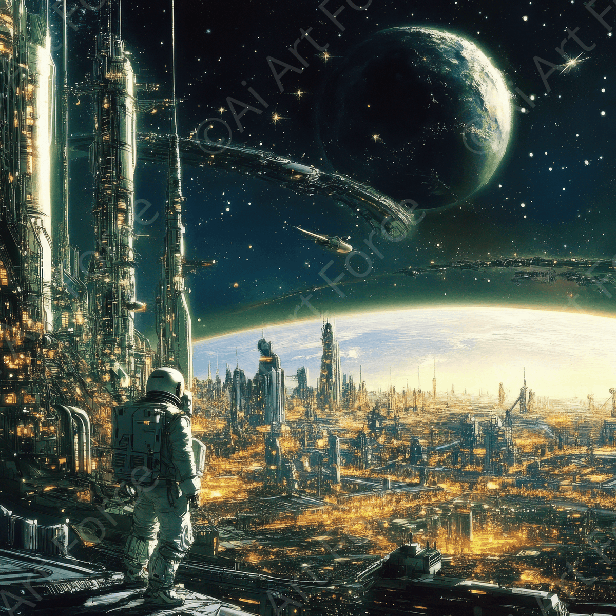 How space colonization could alter human society 3 - Shop Ai Art WebShop - Digital Art online Store