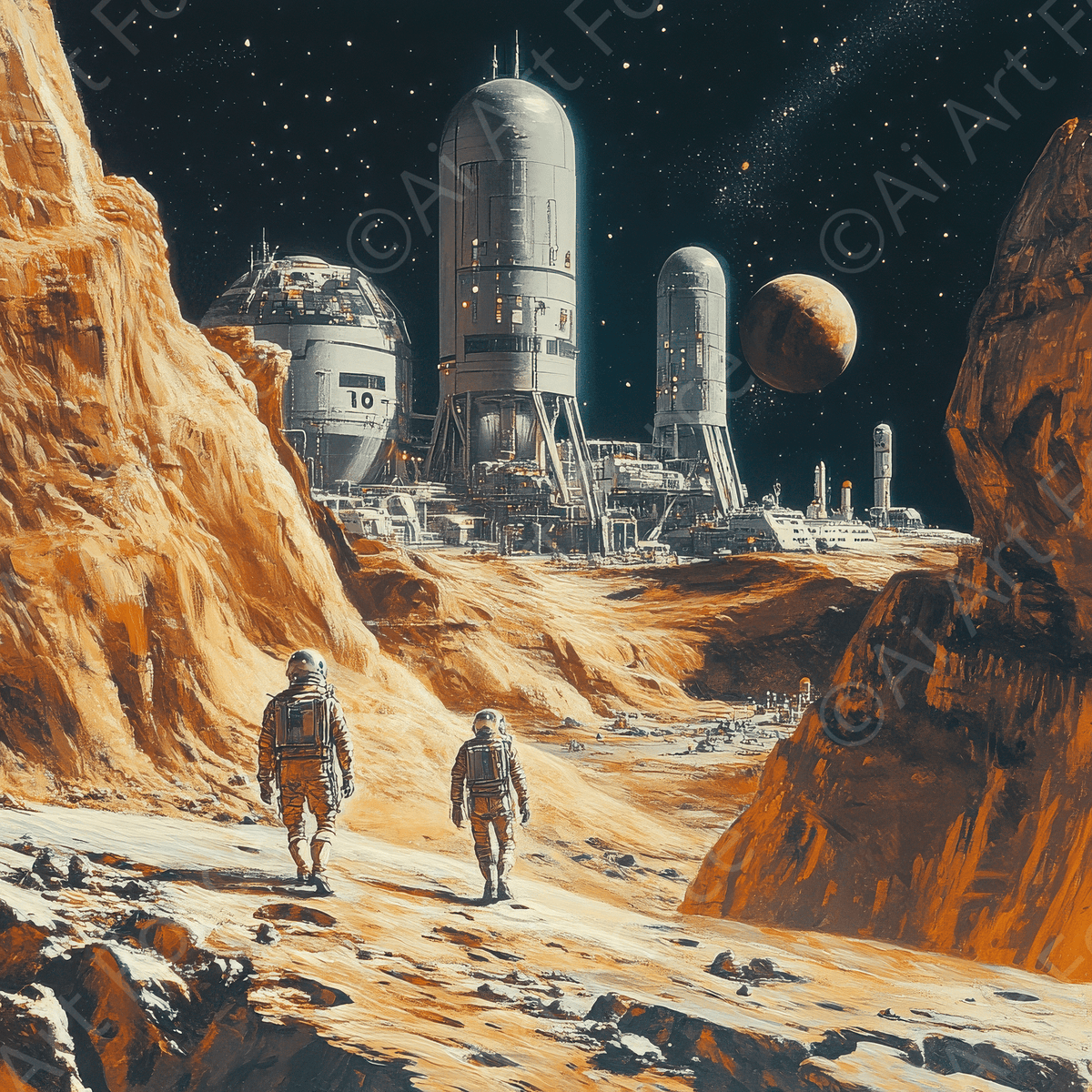How space colonization could alter human society 5 - Shop Ai Art WebShop - Digital Art online Store