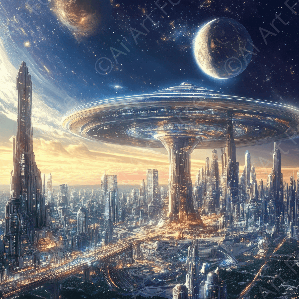 How space colonization could alter human society - Shop Ai Art WebShop - Digital Art online Store