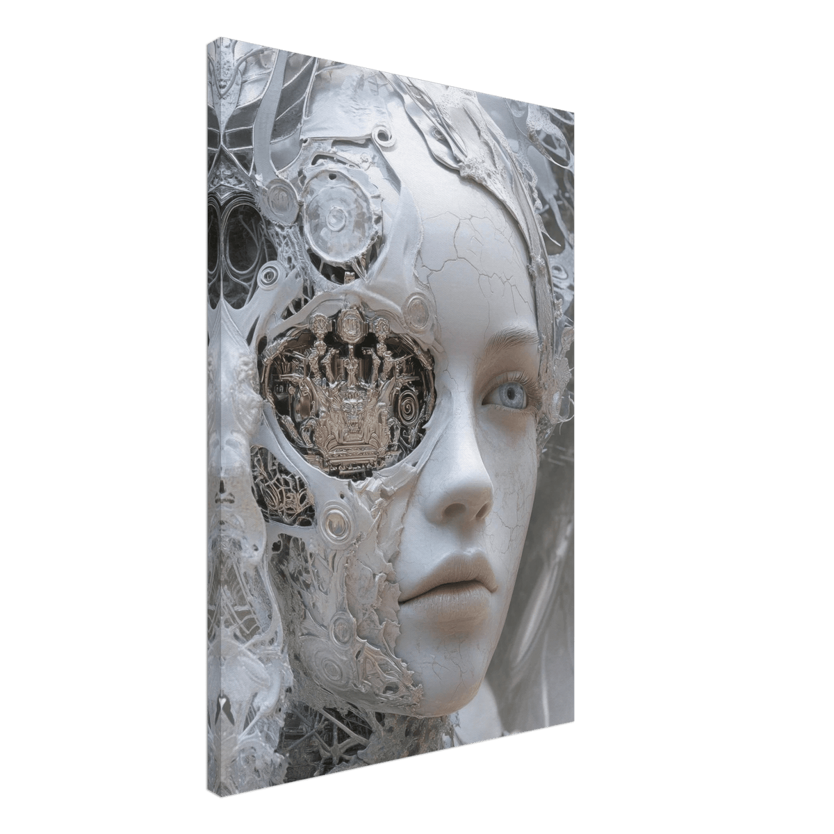 Hybrid Aristocrat in a Fractured Court A surrey 2 - Shop Ai Art WebShop - Digital Art online Store
