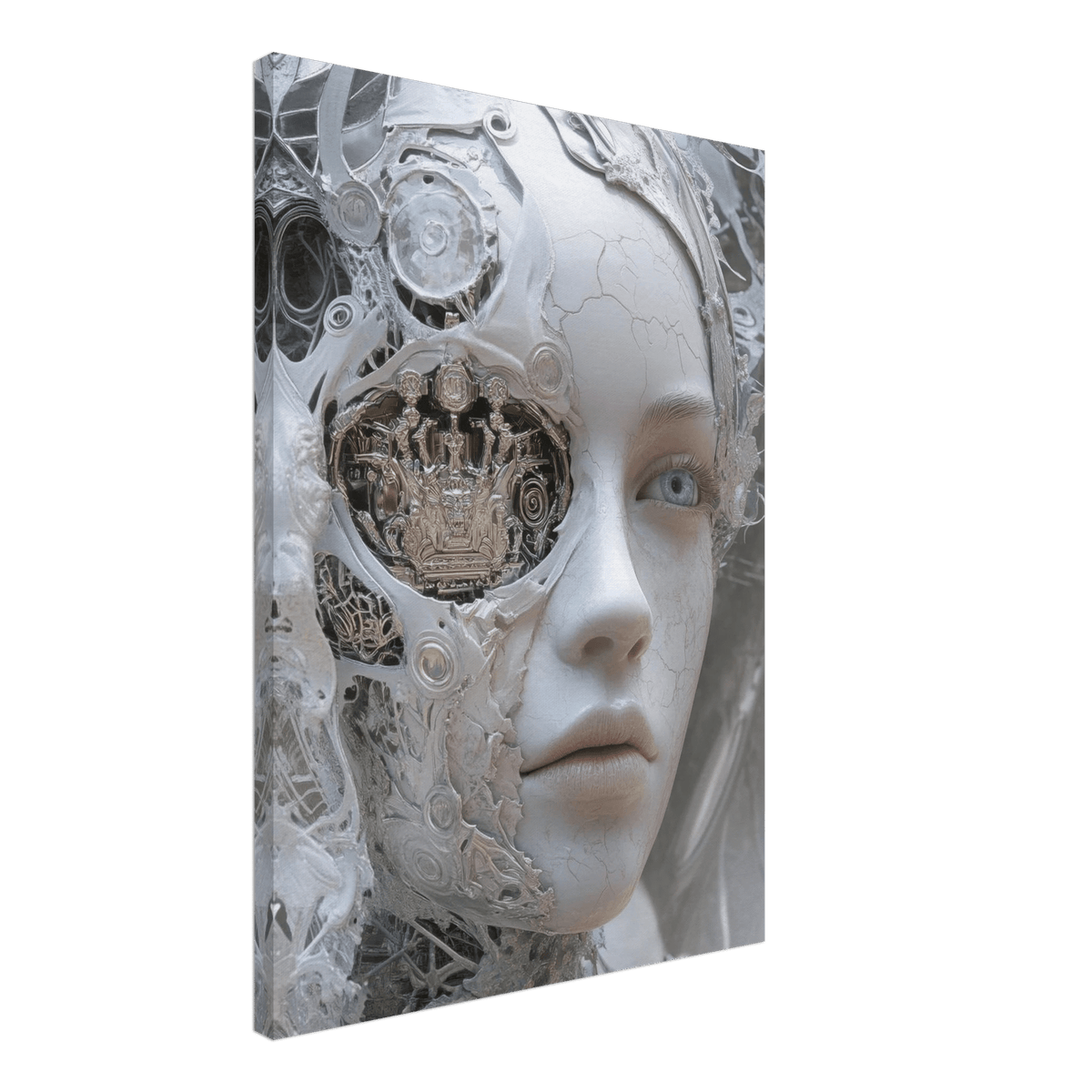 Hybrid Aristocrat in a Fractured Court A surrey 2 - Shop Ai Art WebShop - Digital Art online Store