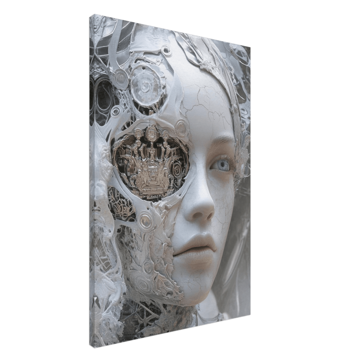 Hybrid Aristocrat in a Fractured Court A surrey 2 - Shop Ai Art WebShop - Digital Art online Store