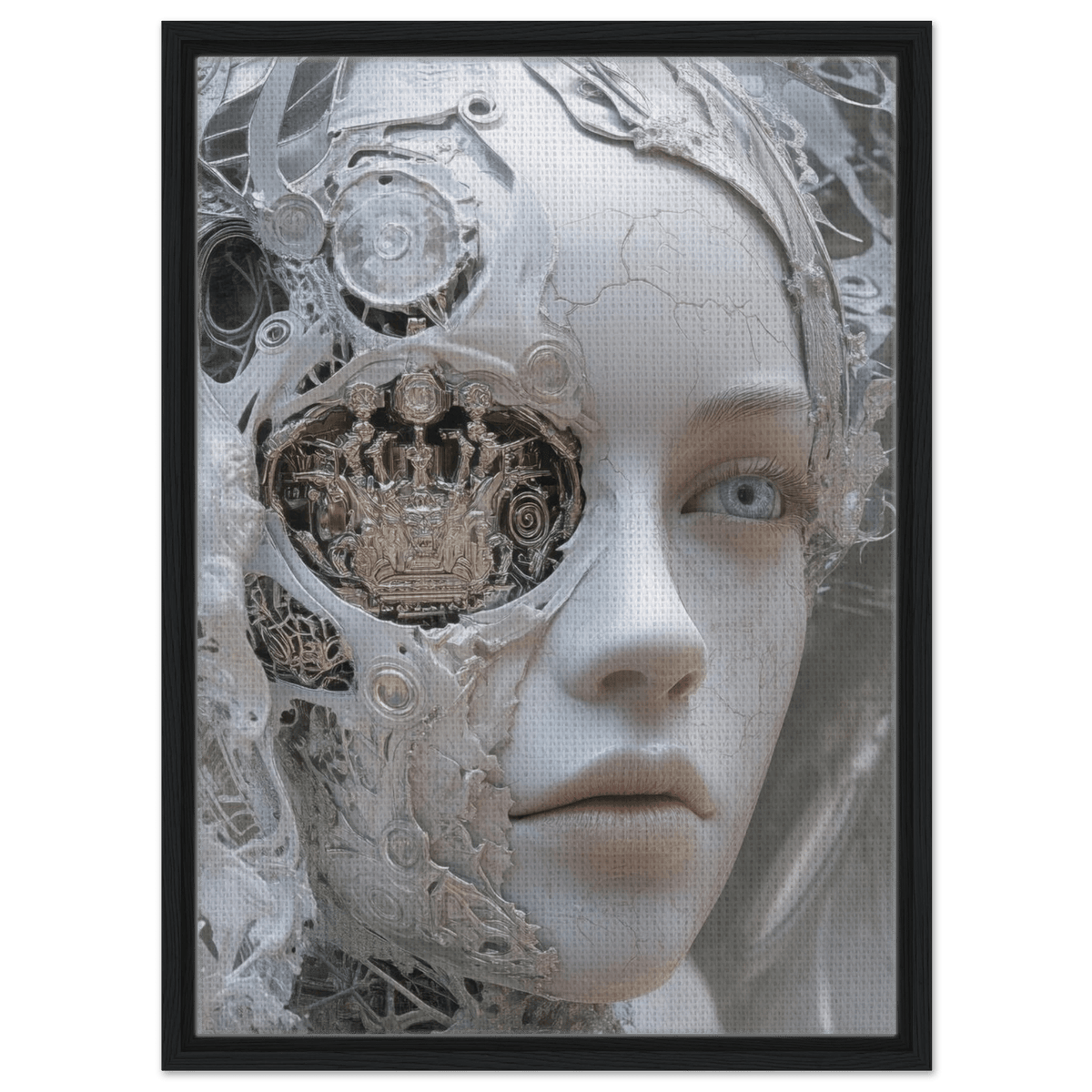 Hybrid Aristocrat in a Fractured Court A surrey 2 - Shop Ai Art WebShop - Digital Art online Store